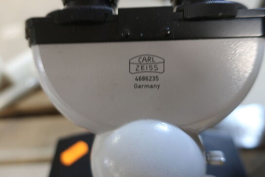 Mikroskop ZEISS m. div. tilbehør