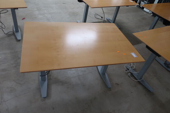 Elhæve/sænkebord 80x120 cm