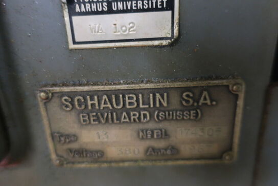 Fræser SCHAUBLIN 13