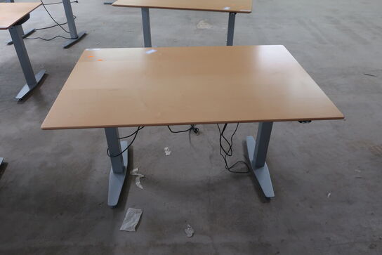 Elhæve/sænkebord 80x120 cm