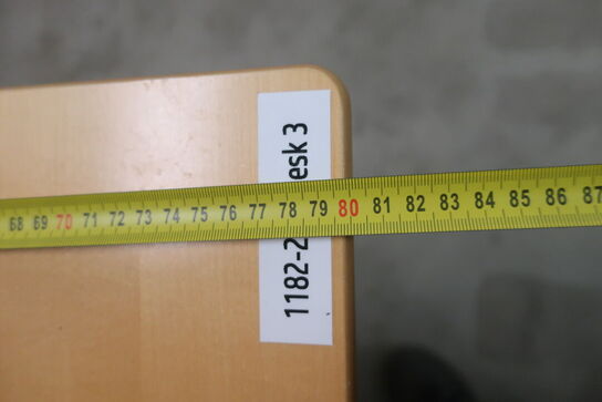 Elhæve/sænkebord 80x120 cm