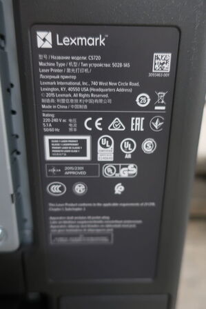 Laserprinter LEXMARK CS720