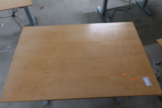 Elhæve/sænkebord 80x120 cm