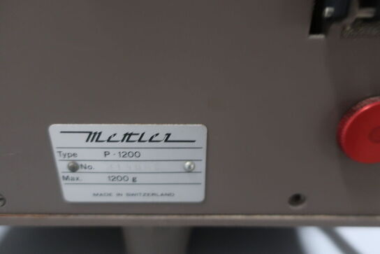 Præcisionsvægt METTLER P1200 0-100g
