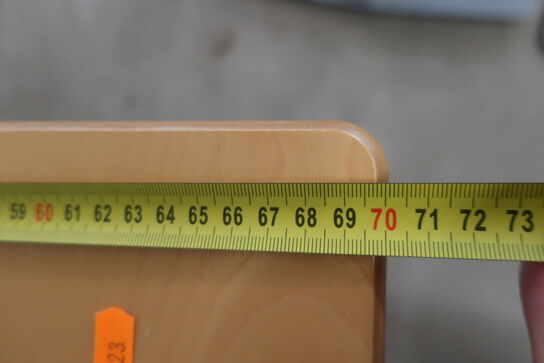 Elhæve/sænkebord 70x100 cm