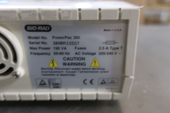 Elektroforese strømforsyning BIORAD POWERPAC 300