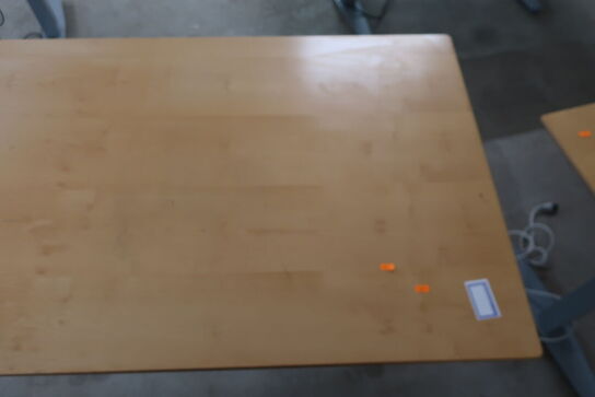 Elhæve/sænkebord 80x120 cm