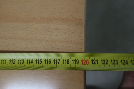 Elhæve/sænkebord 80x120 cm