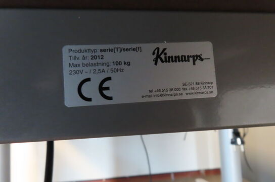 4 stk. Hæve/-sænkeborde KINNARPS