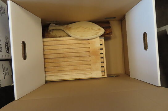 3 kasser med indhold