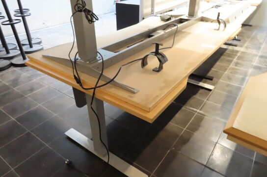 6 stk. Hæve/-sænkeborde