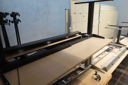 6 stk. Hæve/-sænkeborde