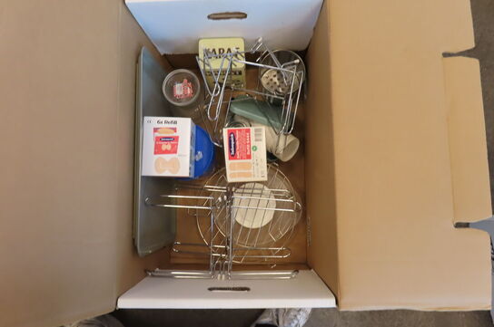 3 kasser med indhold