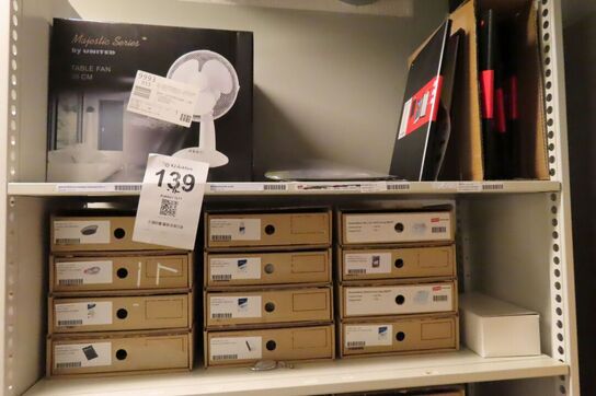 Indhold på 6 hylder