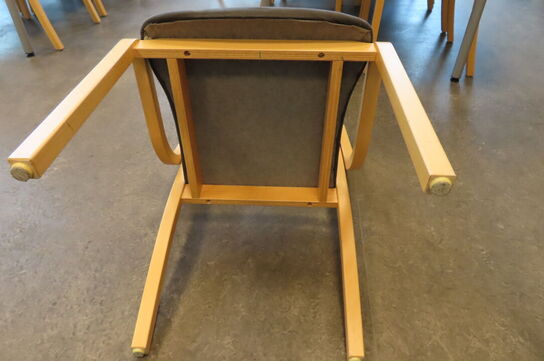 4 stk. Borde inkl. 24 stk. stole