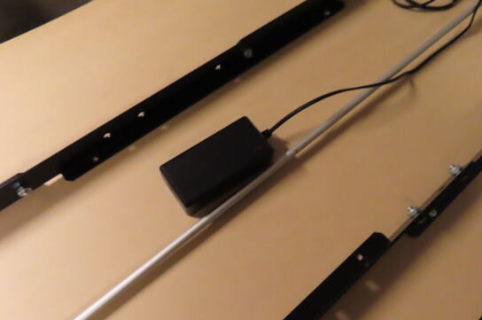 6 stk. Hæve/-sænkeborde 