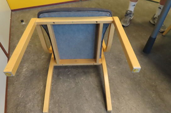 3 stk. Mødeborde inkl. 9 stk. stole 