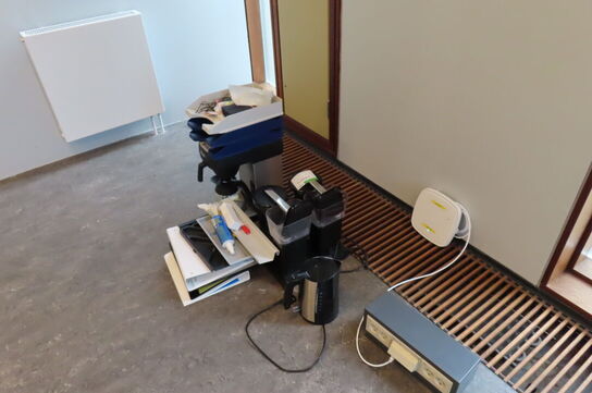 Diverse kaffemasakiner 