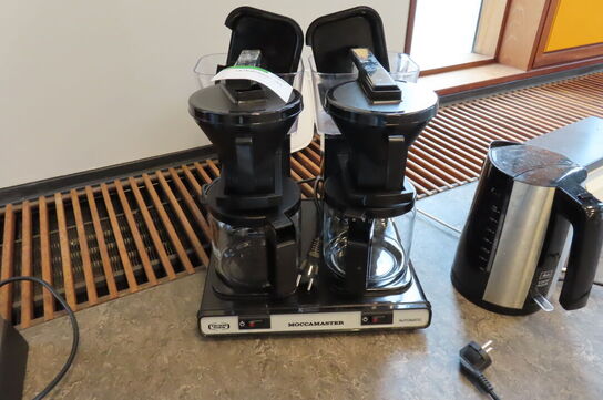 Diverse kaffemasakiner 