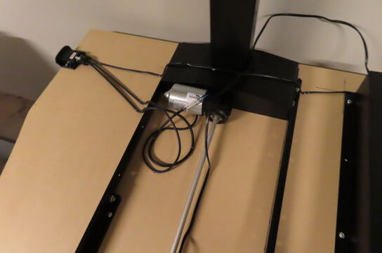 6 stk. Hæve/-sænkeborde 