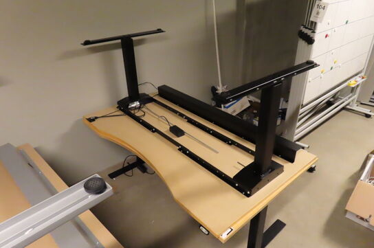 6 stk. Hæve/-sænkeborde 