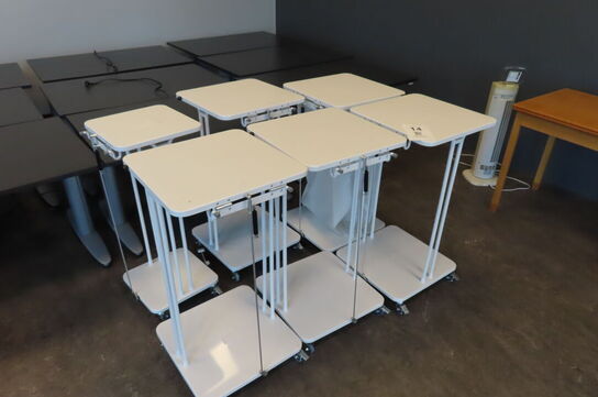 5 stk. Skraldestativer