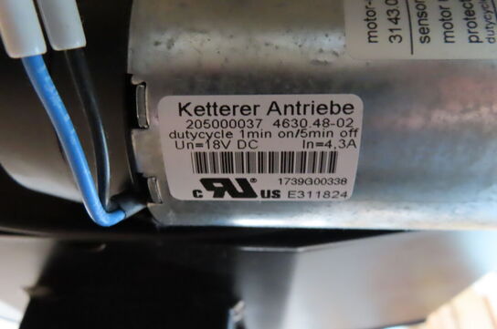 2 stk. Hæve/-sænkeborde