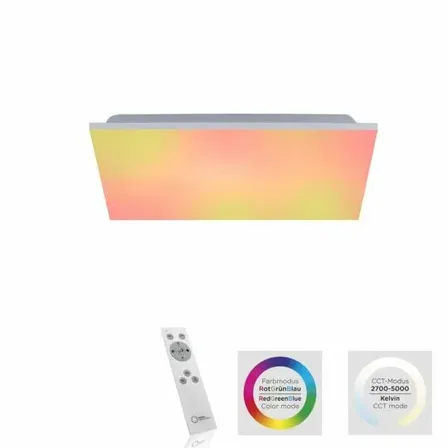 4 stk. yukon led Loftslampe rgb remote 40cm(ubrugt)