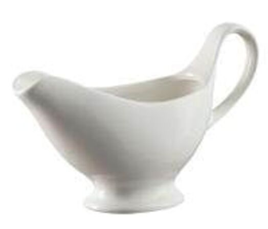 24 stk. Saucekande hvid 25 cl porcelæn 