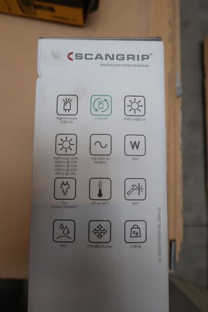 LED arbejdeslampe Scangrip Nova 4K