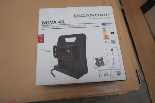 LED arbejdeslampe Scangrip Nova 4K