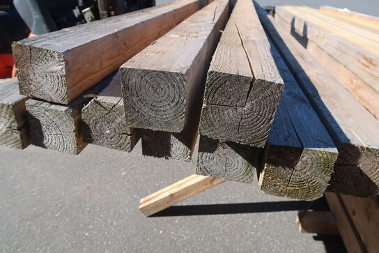 42 meter tømmer 100x100 mm