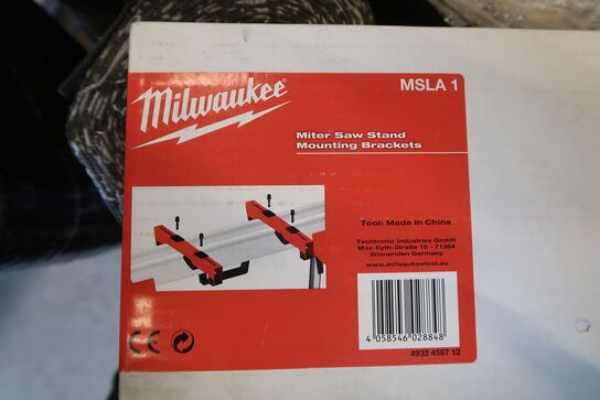 Beslag til Milwaukee. MSLA-1