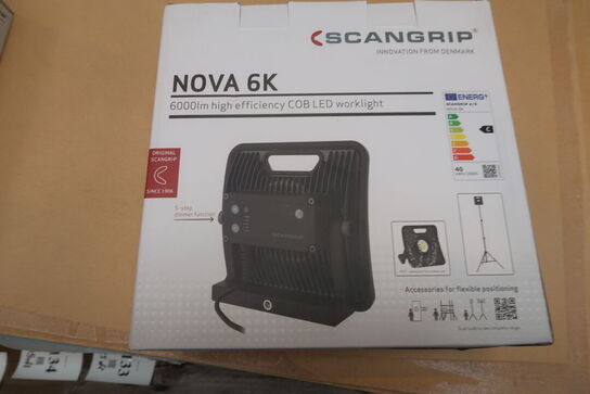 LED arbejdeslampe Scangrip Nova 6K