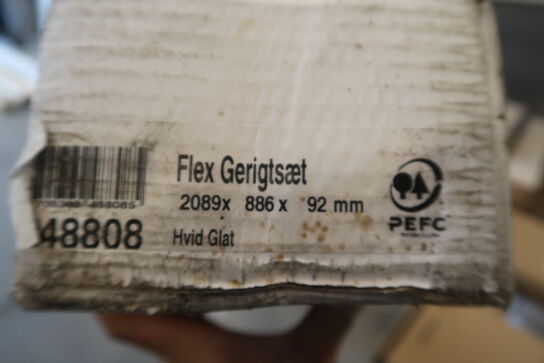 Gerigt sæt til flexkarm