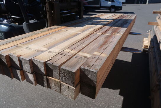 27 meter tømmer 100x100 mm