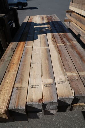 27 meter tømmer 100x100 mm