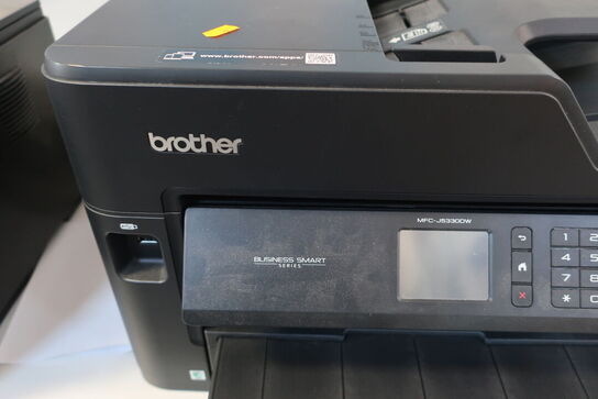 2 stk. printere HP og BROTHER 