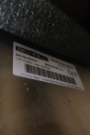 Varmelampe til buffet SCHOLL B0050