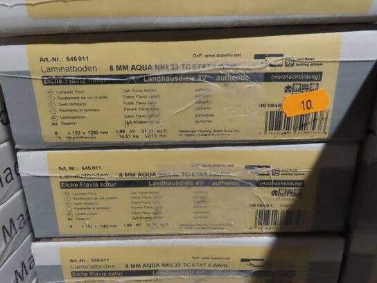 70 kvm. Parketgulv - Oak Flavia Nature