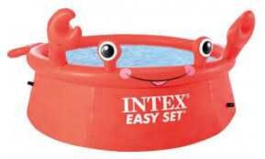 Intex Badebassin og pool Krabbe 880L 183 x 51 cm 