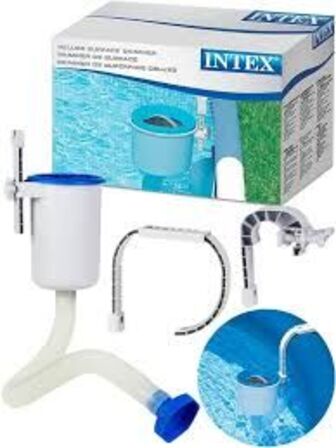 Intex 28000 deluxe vægmonteret overfladeskimmer til fritstående pool