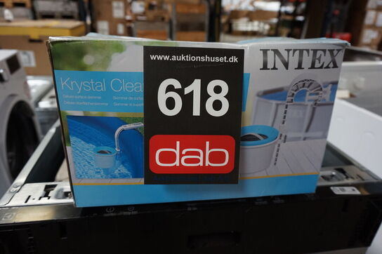 Intex 28000 deluxe vægmonteret overfladeskimmer til fritstående pool