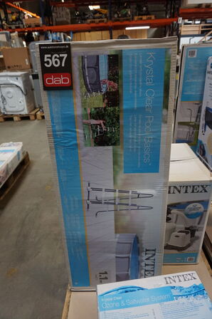 Intex Deluxe Pool sikkerhedsstige med aftagelige trin til pools - 92-107 cm