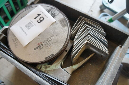 Parti skæreklinger, vinkler, m.v.