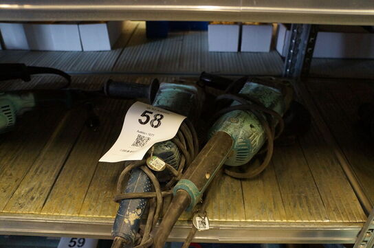 2 stk. vinkelslibere MAIKTA & BOSCH