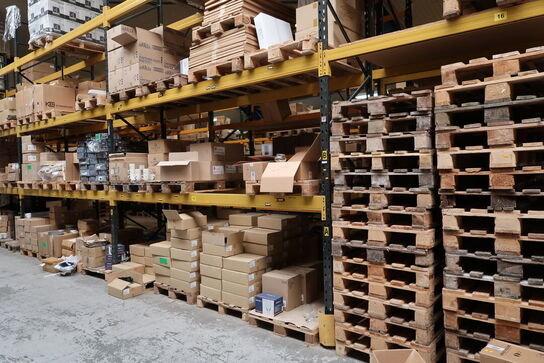 12 fag pallereoler uden indhold