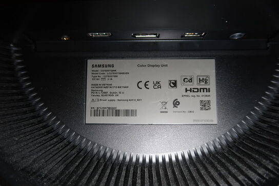 2 stk. computerskærme SAMSUNG C27G55TQWR