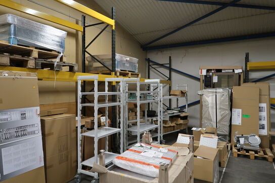 2 fag pallereoler uden indhold