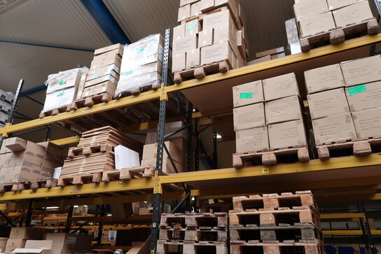 12 fag pallereoler uden indhold